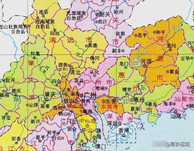 广东省九大城市排名的深层解读：东莞江门、江门