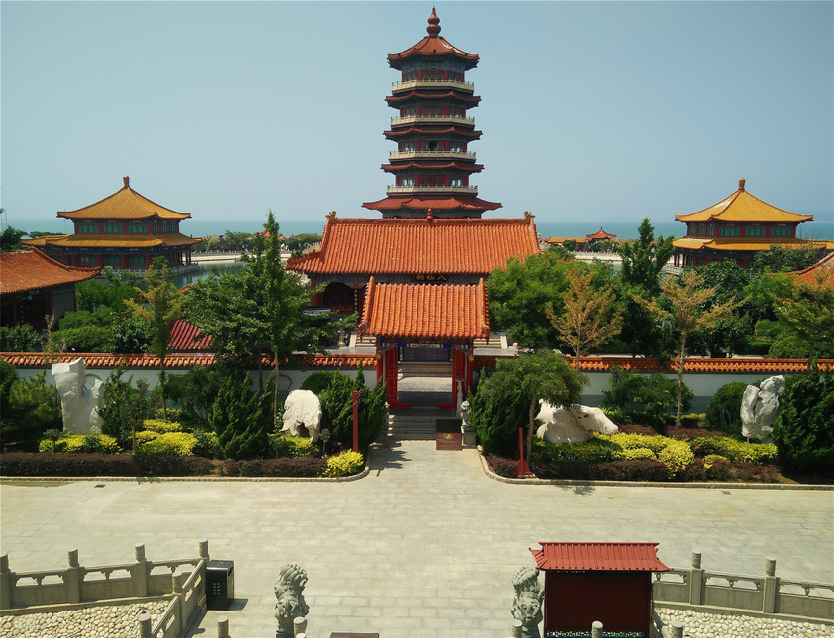 蓬莱阁旅游区，三仙山，八仙过海旅游景区