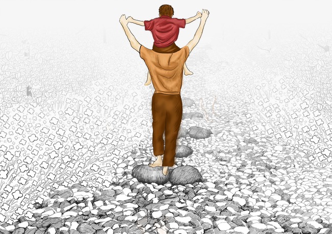 宝贝，我爱你！一辈子，不离不弃！