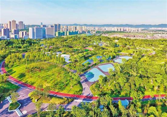 重庆两江新区打造“一半山水一半城”高品质生活示范区
