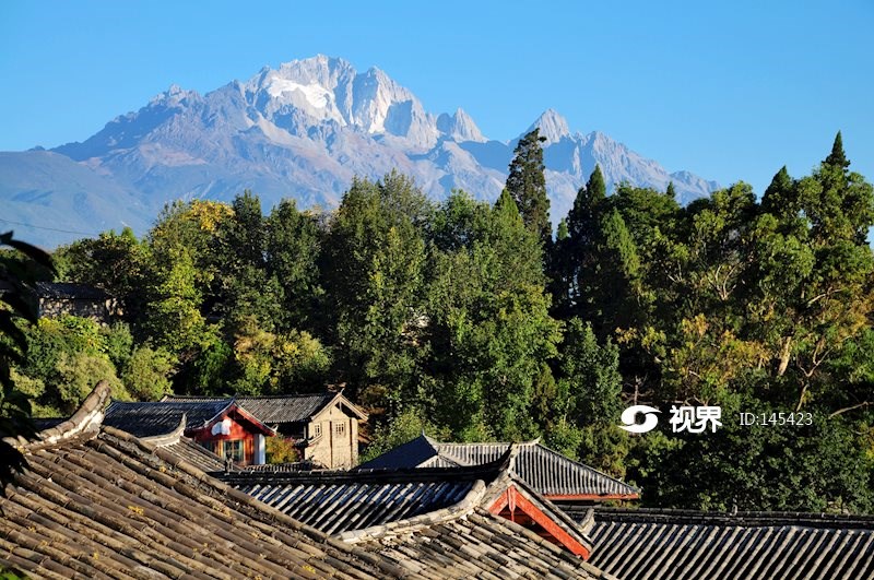 景区：_景区指示牌_景区电动观光车