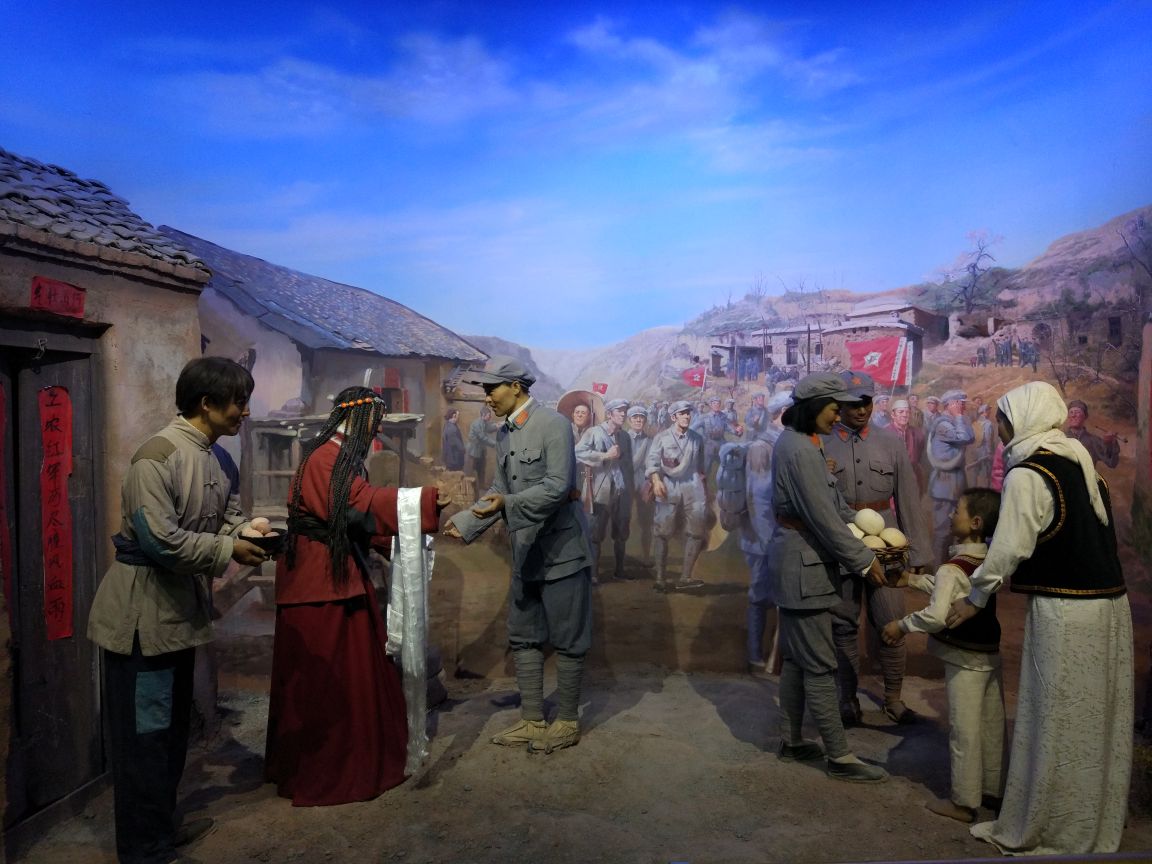 万源红军公园万源市景点4A景区红色景区