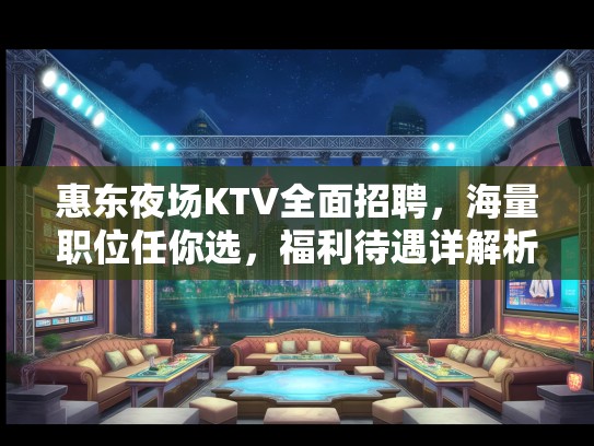惠东夜场KTV全面招聘，海量职位任你选，福利待遇详解析！