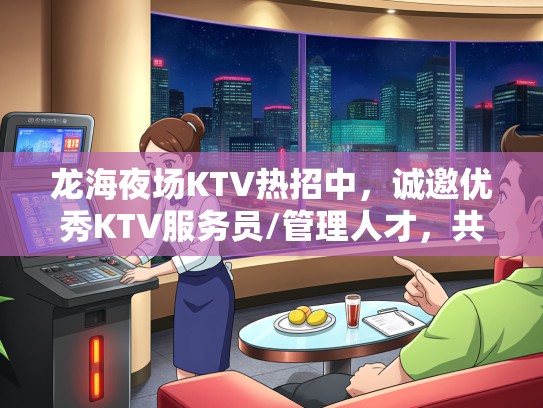 龙海夜场KTV热招中，诚邀优秀KTV服务员/管理人才，共创辉煌未来岗位！