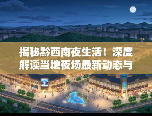 揭秘黔西南夜生活！深度解读当地夜场最新动态与风云人物