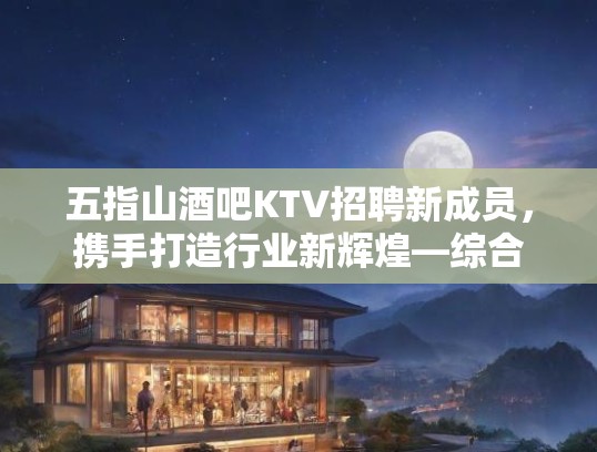 五指山酒吧KTV招聘新成员，携手打造行业新辉煌—综合娱乐行业岗位全面招募中