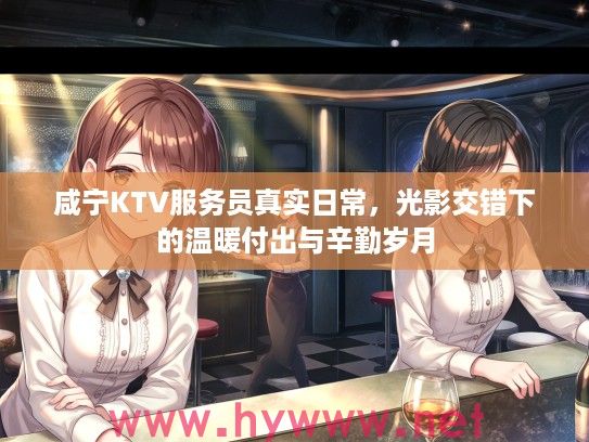 咸宁KTV服务员真实日常，光影交错下的温暖付出与辛勤岁月