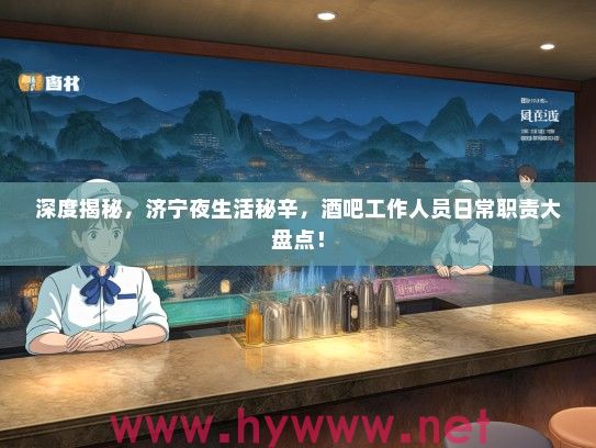 深度揭秘，济宁夜生活秘辛，酒吧工作人员日常职责大盘点！