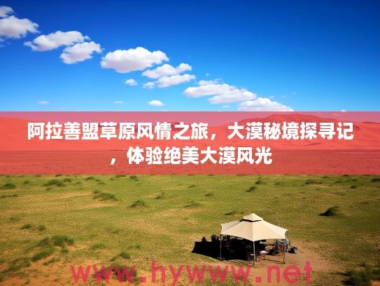 阿拉善盟草原风情之旅，大漠秘境探寻记，体验绝美大漠风光